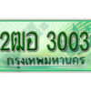 2. เลขทะเบียนรถกระบะ 3003 - 2ฒอ 3003 ทะเบียนรถกระบะปิคอัพป้ายเขียวเลขประมูล
