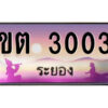 2.ทะเบียนสวยจังหวัดระยอง ขต 3003 เลขประมูล ทะเบียนรถใกล้ฉัน